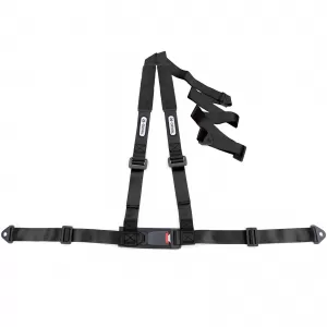 Tenzo-R Sport 3-point harness seat belt with belt pad black set
