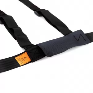 Tenzo-R Sport 3-point harness seat belt with belt pad black set