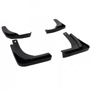 Mud flap set front and rear black for VW Golf 7 12-17