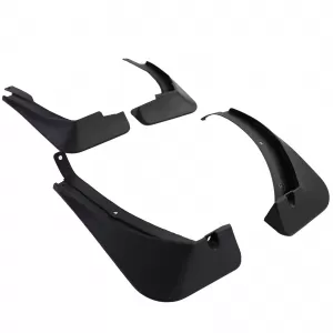 Mud flap set front and rear black for VW T-Roc from 2017