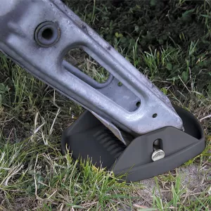 Support plates for telescopic supports caravan trailer 4 pieces