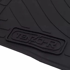 Car Rubber Floor Mats Black Premium Set for Mercedes GLC X253 C253 15-22