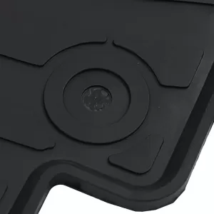 Car Rubber Floor Mats Black Premium Set for Mercedes GLC X253 C253 15-22