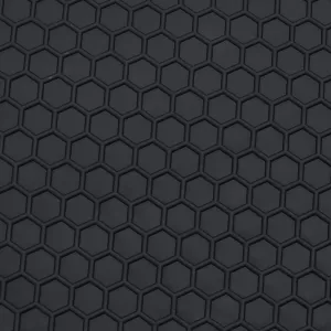 Car Rubber Floor Mats Black Premium Set for VW Touran II 5T from 2015