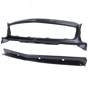 Front panel with brace for radiator grille suitable for Mercedes SL Pagoda W113