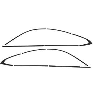 Set di strisce di rifinitura Shadow Line lucido nero adatto per BMW G26 Gran Coupe 4 Series-image-6202629