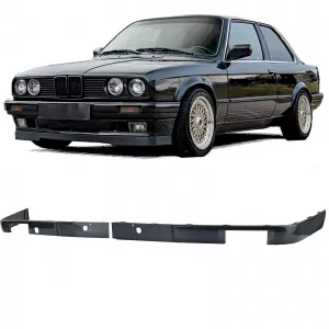 image-48-Lökhárító díszléc szett első jobb-bal fényes fekete BMW 3-as E30 87-94