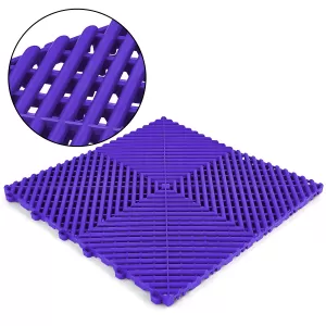 RAMROXX Performance Bodenfliese Garagenboden Violet 40x40cm-image-6202669