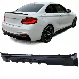 image-27-Performance hátsó diffózor fényes fekete BMW 2-es F22 F23 218 220 modellekhez