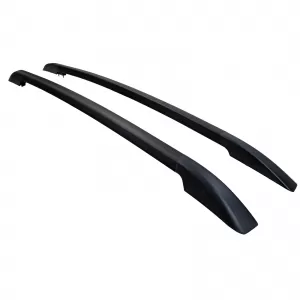 Black aluminum roof rail retrofit suitable for Ford Ranger T6 T7 T8 2012-2022