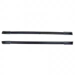 Black aluminum roof rail retrofit suitable for Ford Ranger T6 T7 T8 2012-2022