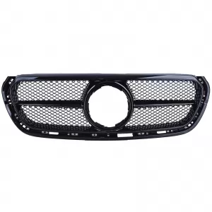 Performance radiator grille gloss black for Mercedes X-Class W470 2017-2020