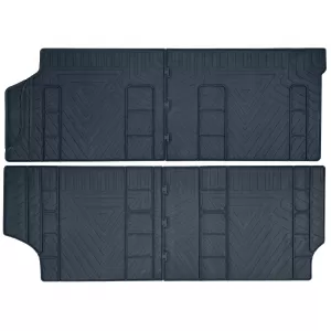 Premium rubber floor mat set, 8-piece, for VW T6.1 Multivan from year 2019