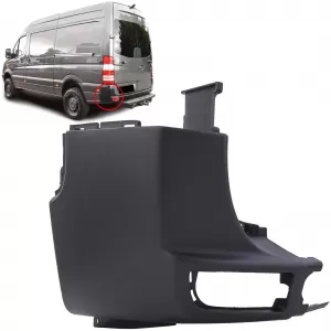 Rear bumper corner left for Mercedes Sprinter W906 and VW Crafter 2E 2006-18