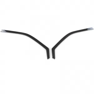 Wind deflector rain deflector wind protection black smoke for VW Bus T5 T6 from 03
