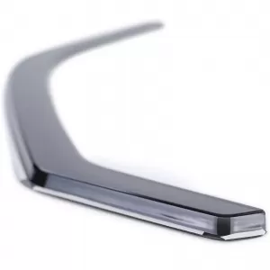 Wind deflector rain deflector wind protection black smoke for VW Bus T5 T6 from 03