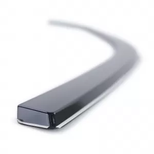 Wind deflector rain deflector wind protection black smoke for VW Bus T5 T6 from 03