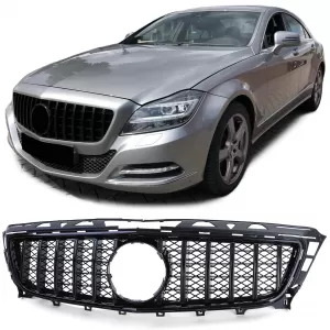 image-51-Sport hűtőrács fényes fekete Mercedes CLS C218 X218 facelift előtti 11-14