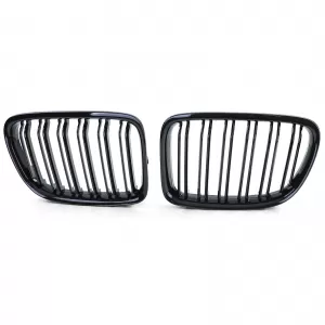 Sport double-slat performance glossy grille suitable for BMW X1 E84 09-15