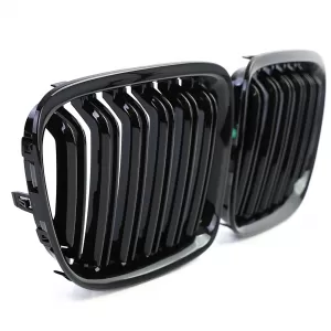 Sport double-slat performance glossy grille suitable for BMW X1 E84 09-15