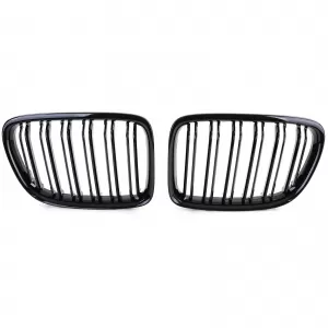 Sport double-slat performance glossy grille suitable for BMW X1 E84 09-15