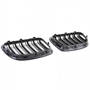 Sport double-slat performance glossy grille suitable for BMW X1 E84 09-15