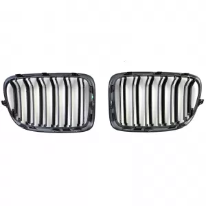 Sport double-slat performance glossy grille suitable for BMW X1 E84 09-15