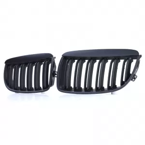 Sport kidney grille double slat performance matt suitable for BMW 3 Series E90 E91 05-08