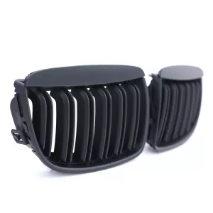 Sport kidney grille double slat performance matt suitable for BMW 3 Series E90 E91 05-08