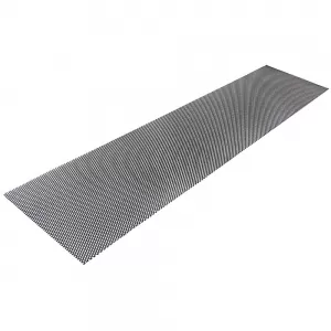 Aluminum mesh racing grille honeycomb mesh race grille 150x30cm 4x7mm black