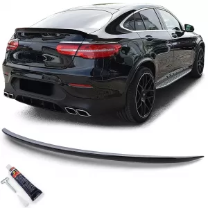 image-17-Sport hátsó spoiler ajak fényes fekete ABE-vel Mercedes GLC Coupe C253 16-19