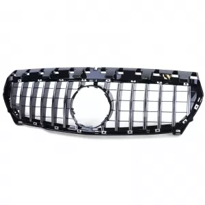 Sport grille chrome black gloss for Mercedes CLA C117 pre-facelift 13-16