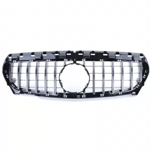 Sport grille chrome black gloss for Mercedes CLA C117 pre-facelift 13-16