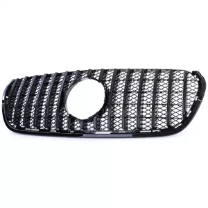 Grilaj Sport Negru Lucios potrivit pentru Mercedes X Class W470 17-20-image-6203092