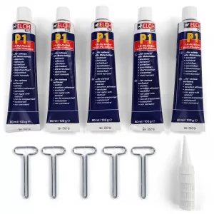 Elch Pro P1 1K-PU adhesive bodywork adhesive 80ml tube 5 pieces
