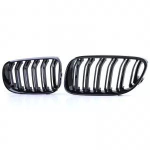 Double Slat Kidney Grille Performance Gloss Black for 3 Series BMW E92 E93 2010-2013