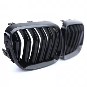 Double Slat Kidney Grille Performance Gloss Black for 3 Series BMW E92 E93 2010-2013