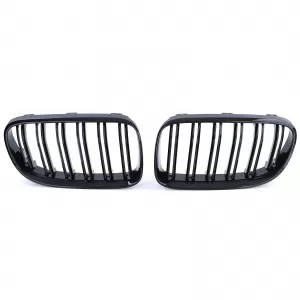 Double Slat Kidney Grille Performance Gloss Black for 3 Series BMW E92 E93 2010-2013