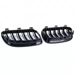 Double Slat Kidney Grille Performance Gloss Black for 3 Series BMW E92 E93 2010-2013