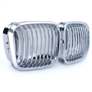Sport grille front grill chrome for 3 Series BMW E46 pre-facelift 1998-2001