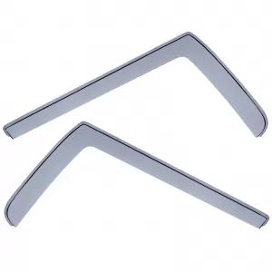 Wind deflector rain deflector wind protection black smoke for Fiat Ducato 3 250 from 06