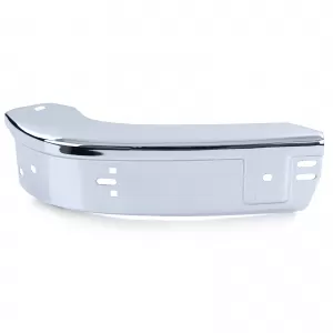 Angolo sinistro del paraurti anteriore cromato adatto per BMW Serie 3 E30 82-87-image-6203436