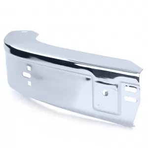 Angolo sinistro del paraurti anteriore cromato adatto per BMW Serie 3 E30 82-87-image-6203437