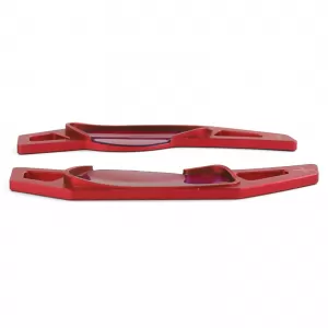 Paddle Shifter Extension Aluminum Red for Smart ForTwo 451 Coupe Cabrio 09-19
