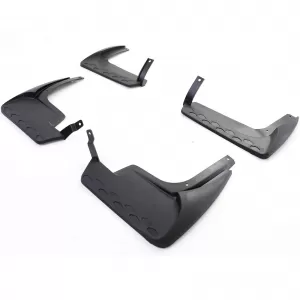 Mud flap set front and rear black for VW ID.3 from 2019-image-6203534