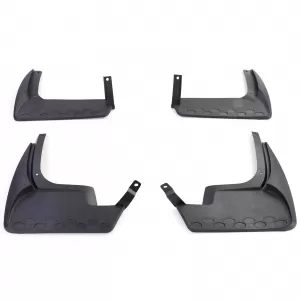 Mud flap set front and rear black for VW ID.3 from 2019-image-6203536