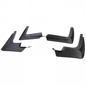 Mud flap set front and rear black for VW ID.3 from 2019-image-6203537
