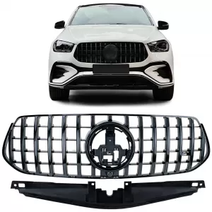 image-55-Sport hűtőrács fényes fekete Mercedes GLE V167 Coupe C167 2023-tól AMG-vel