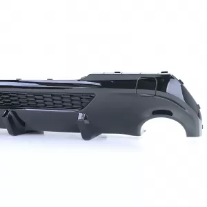 Rear diffuser Performance black gloss suitable for 1 Series BMW F40 118d 120d 128ti