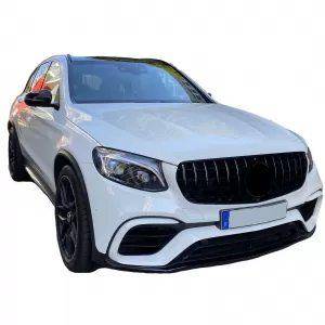 Sport radiator grille black gloss for Mercedes GLC X253 Coupe C253 15-19